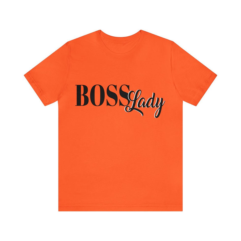 Thumbnail: Boss Lady, Unisex Jersey Short Sleeve Tee