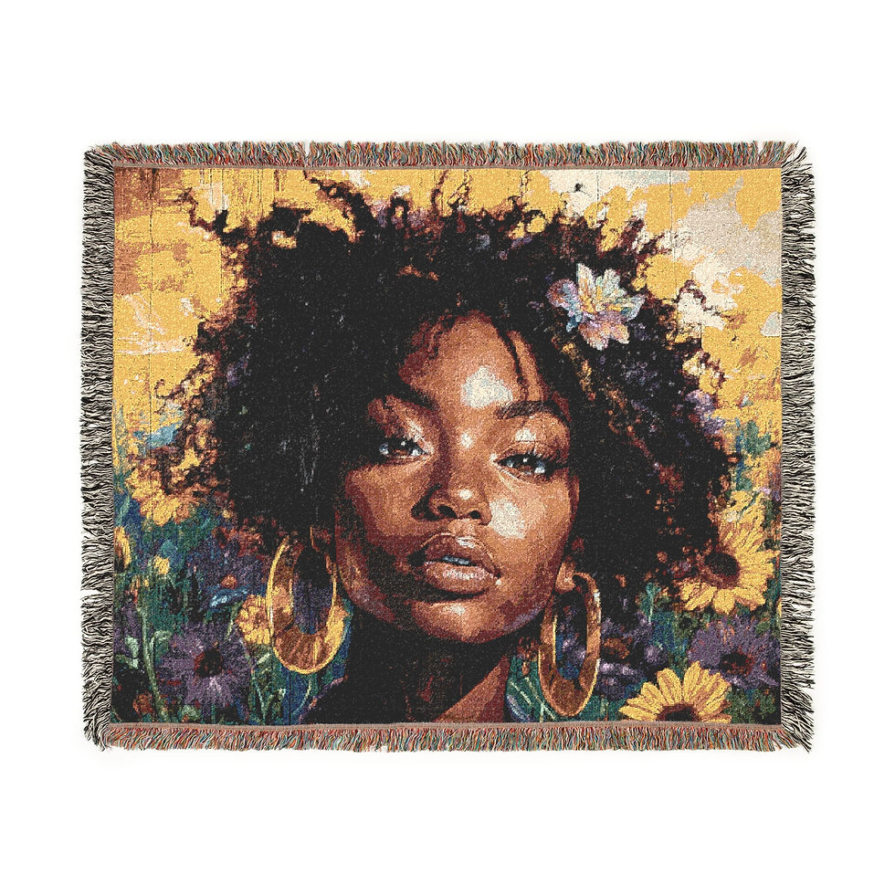 Thumbnail: Woven Blanket - Black Girl Magic