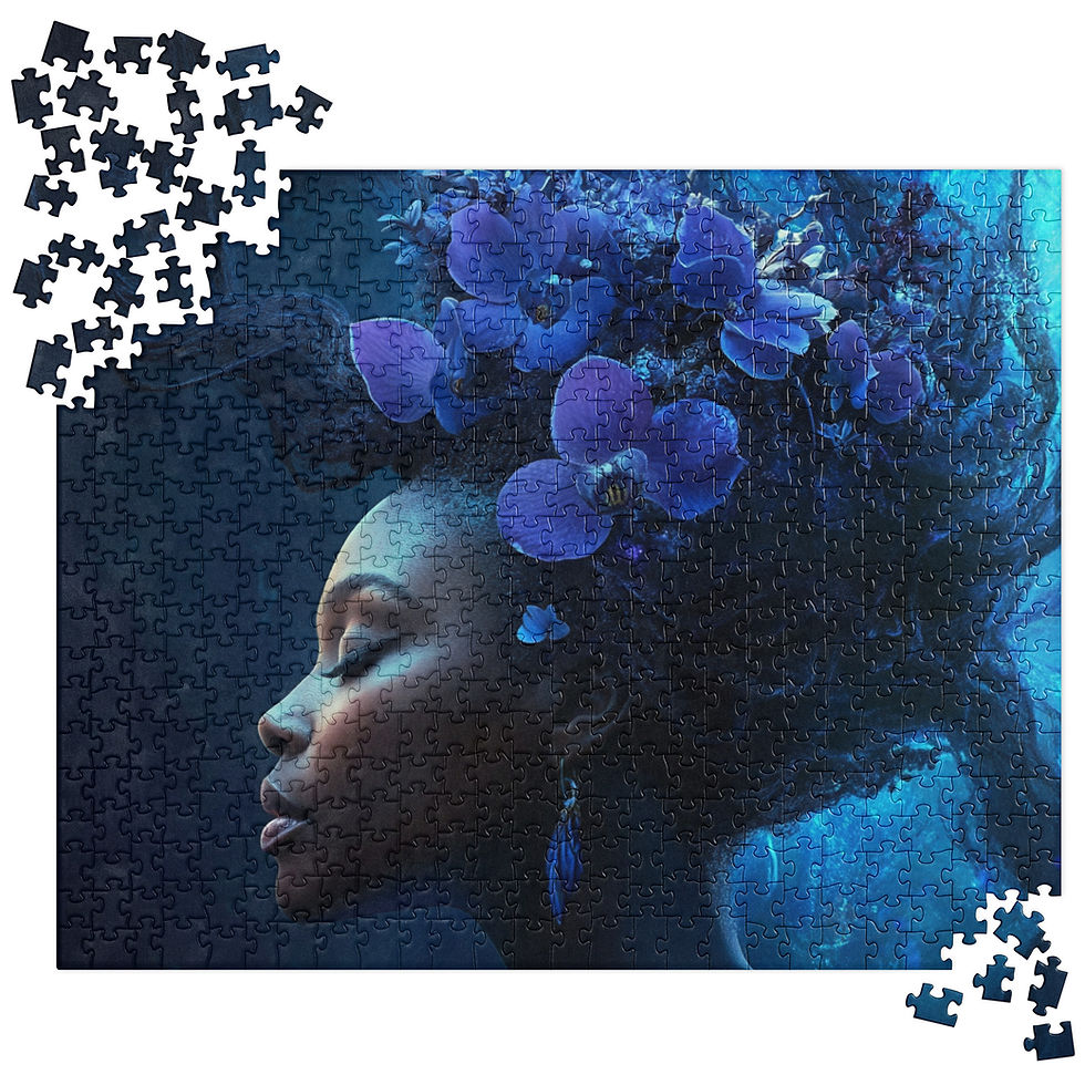 Divine Bloom of Beauty Jigsaw puzzle