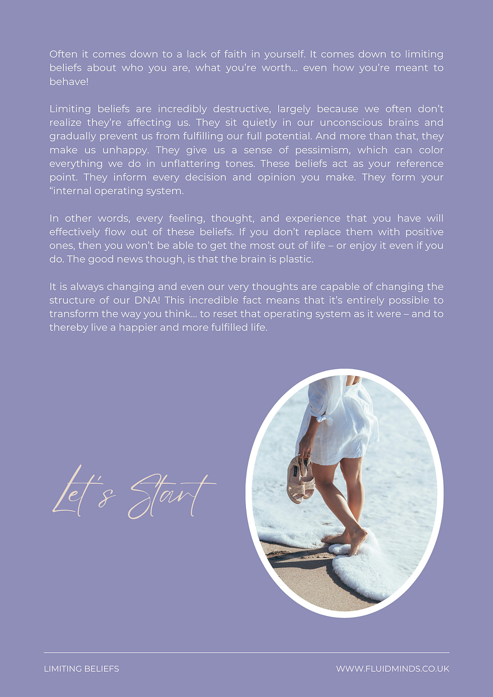 Thumbnail: Limiting Beliefs Ebook & Workbook