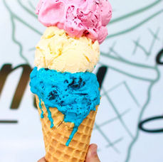Creamy Dayz Ice Cream in downtown Elkin