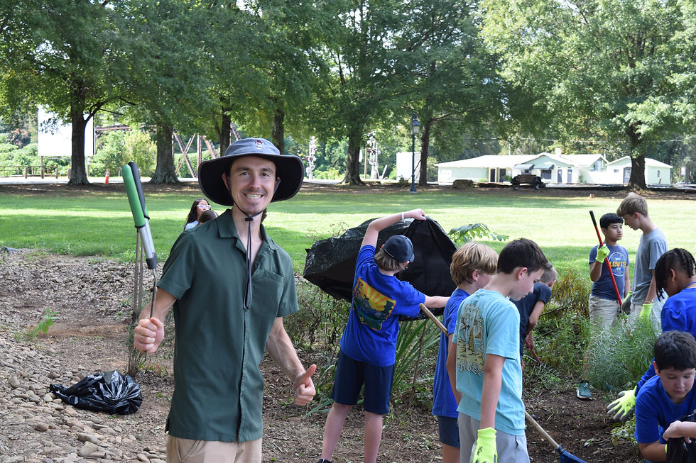 Stewardship on the trails in Elkin, NC