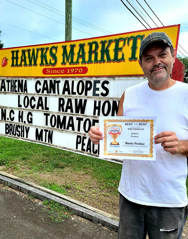 Hawks Produce in Elkin, NC