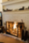 Typical bedroom fireplace
