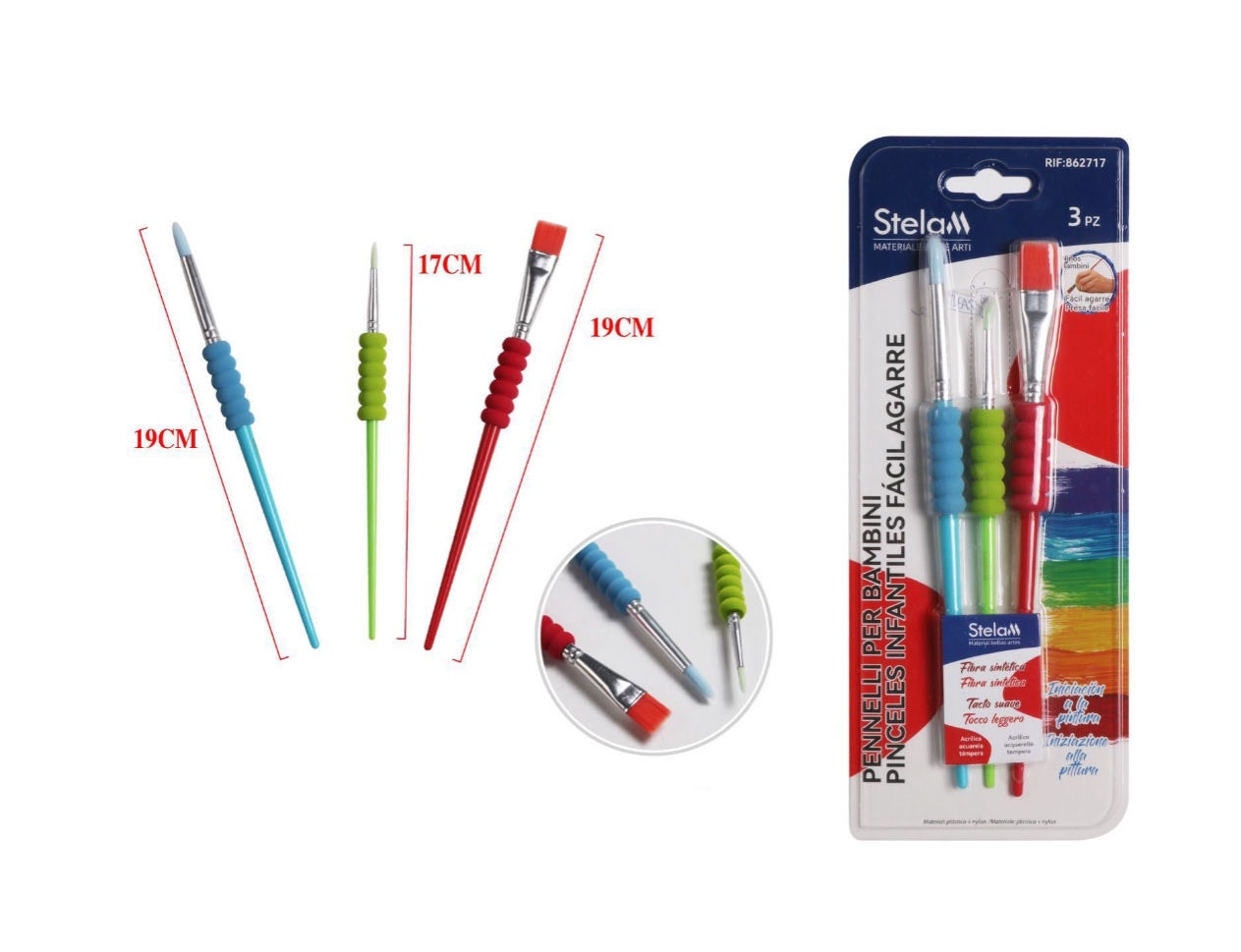 PENNELLI PER BAMBINI (3PZ)