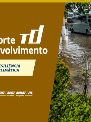 Empresas do transporte são convidadas a participar da Sondagem de Resiliência Climática