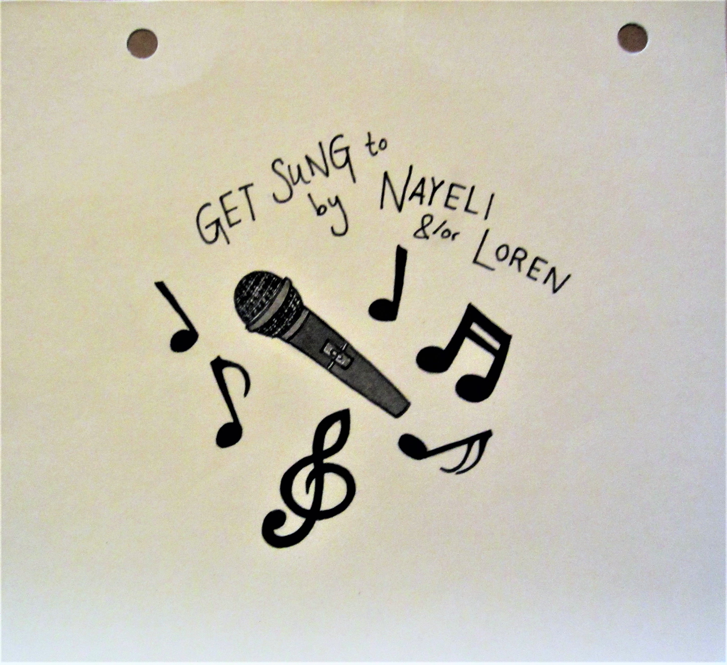 Fun Coupon-Singing