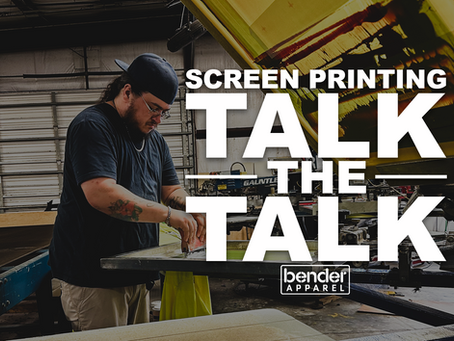Screen Print Lingo - Learn to Talk the Talk