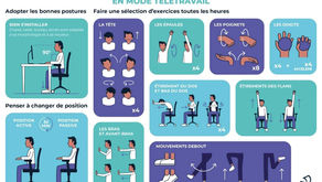 Faire du sport - En mode télétravail