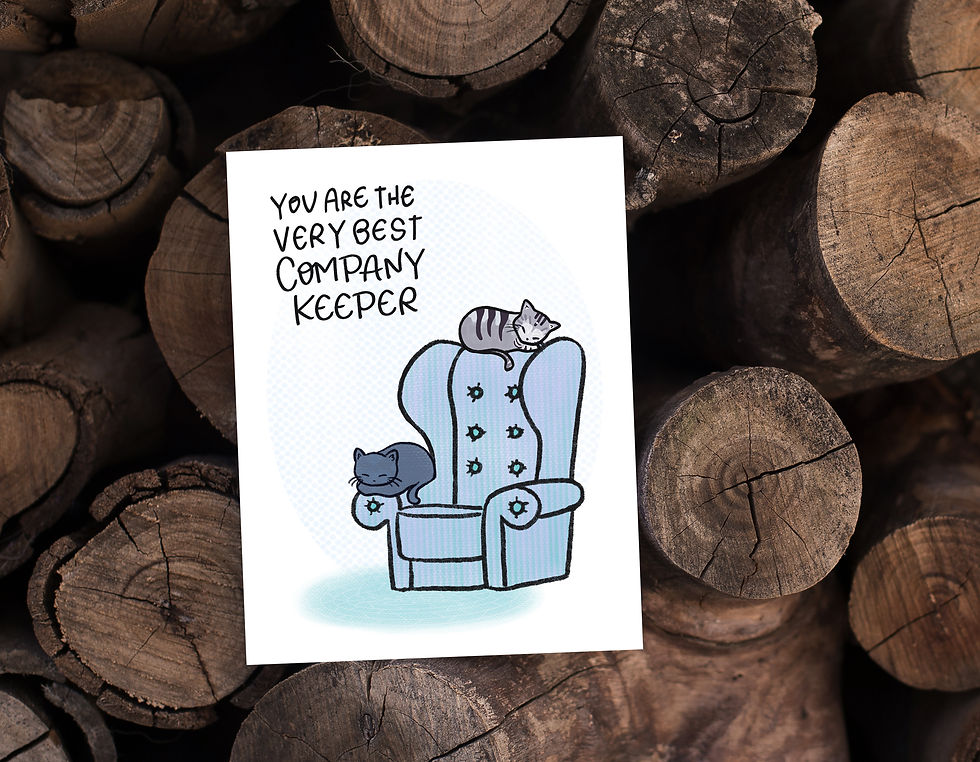 Thumbnail: Company Keeper (Cats) | Love Card