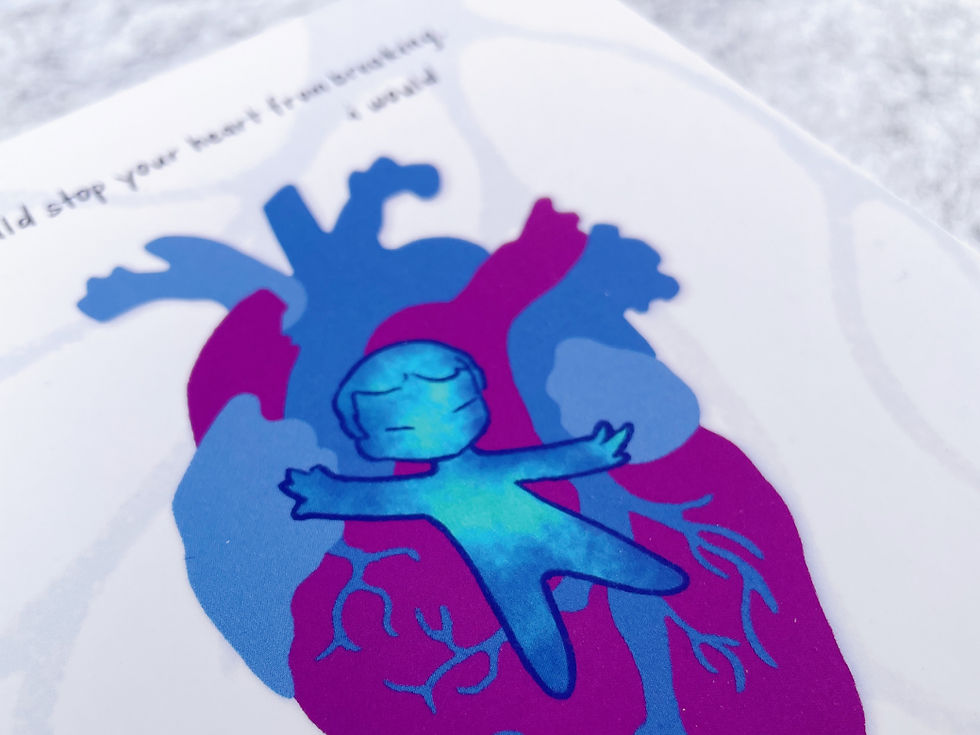 Thumbnail: If I Could Keep Your Heart from Breaking | Mini Art Print
