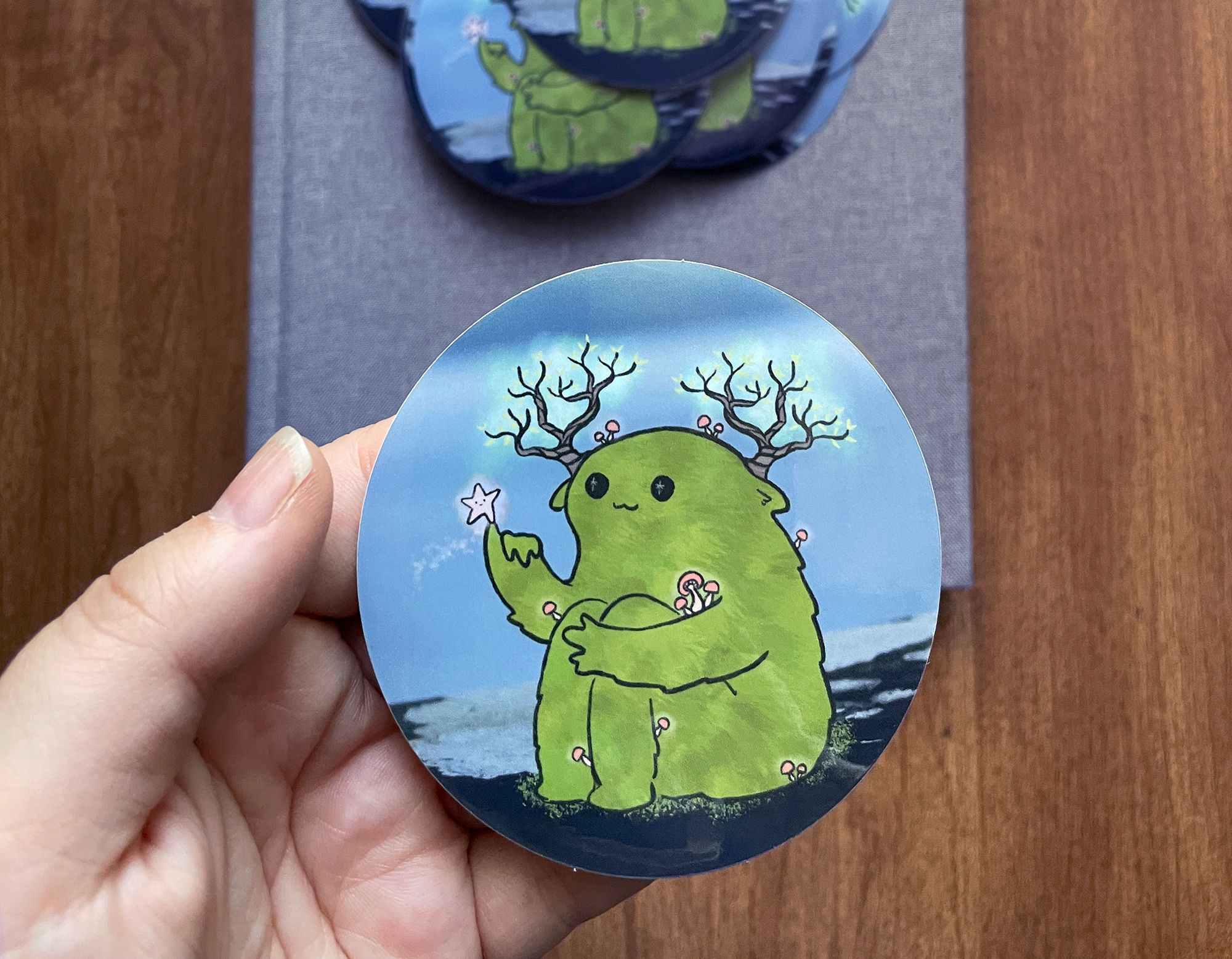 Haru the Spring Spirit Giant | Vinyl Sticker