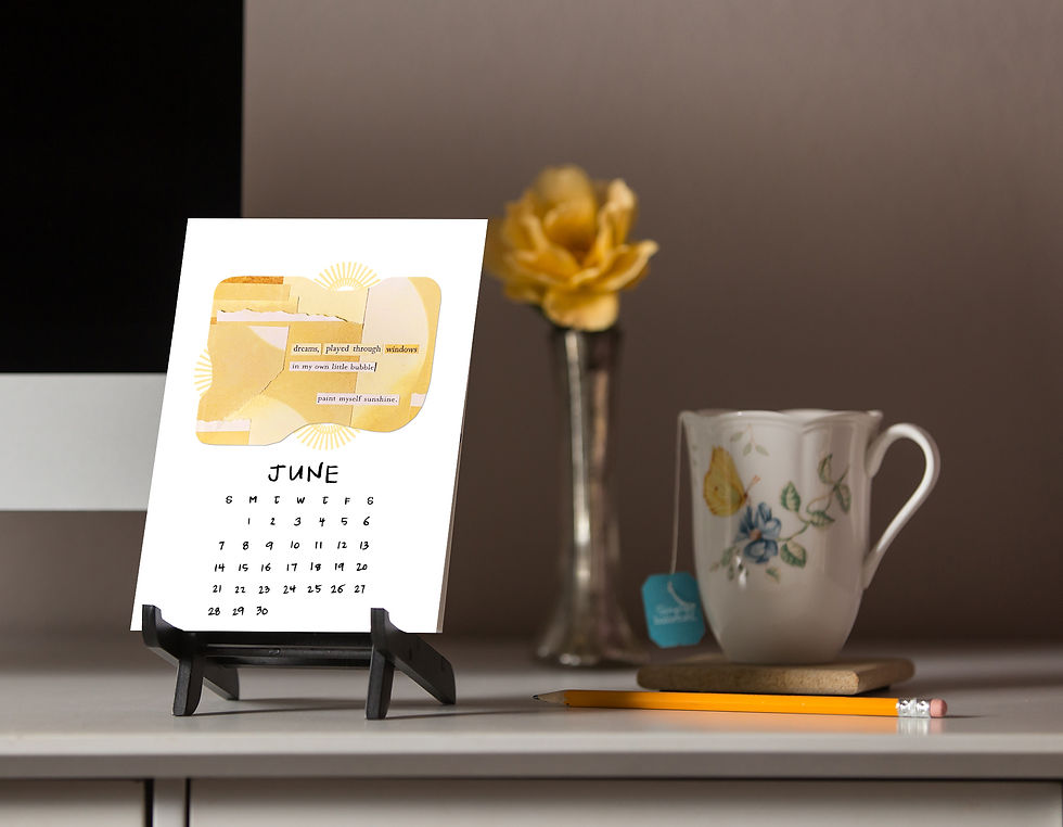 Thumbnail: 2026 Collage Calendar | Desk or Wall Variety