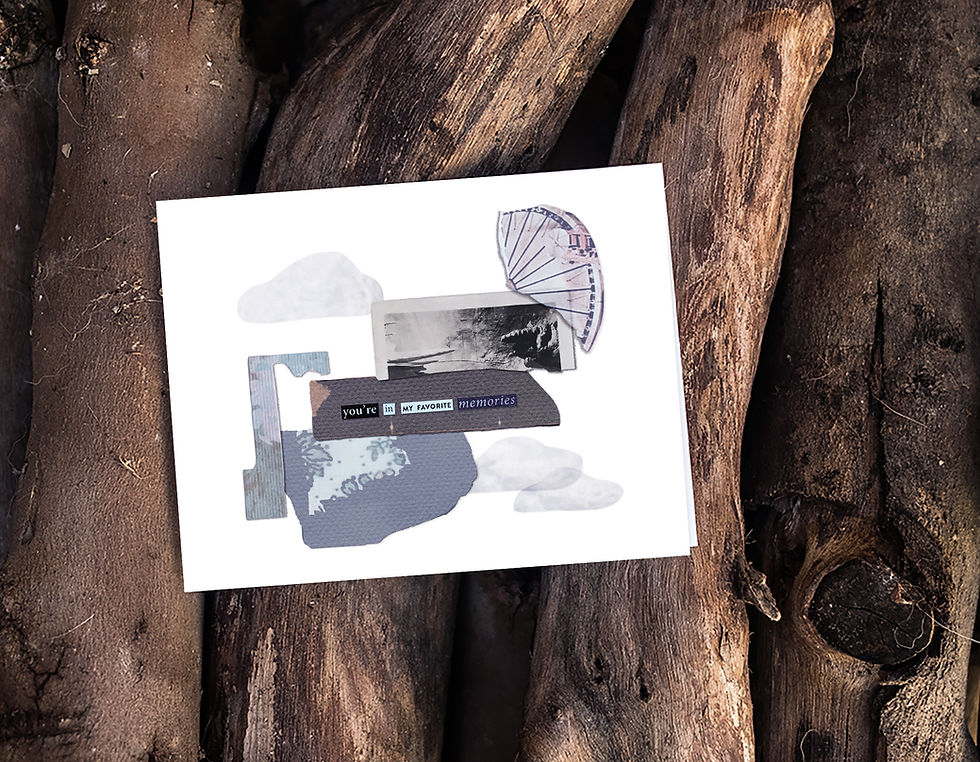 Thumbnail: You're In My Favorite Memories | Collage Greeting Card