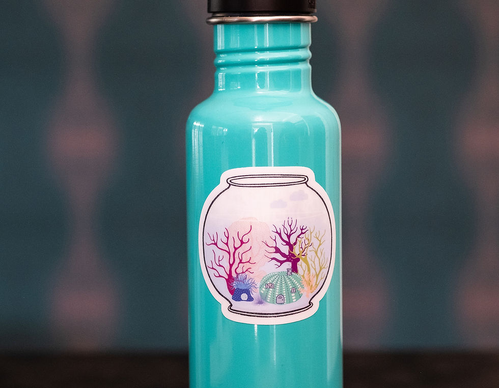 Thumbnail: Little Fishbowl | Vinyl Sticker