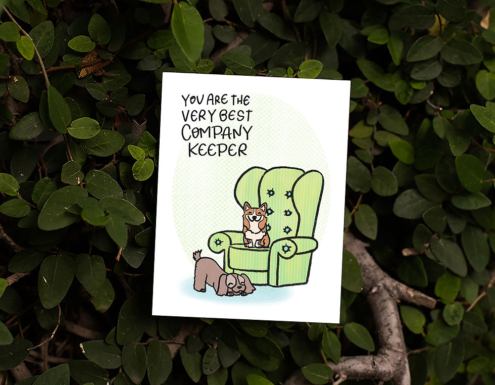 Thumbnail: Company Keeper (Dogs) | Love Card
