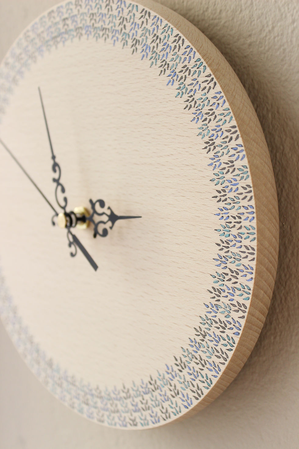 Thumbnail: Freehand Watercolor Clock | Rainsong