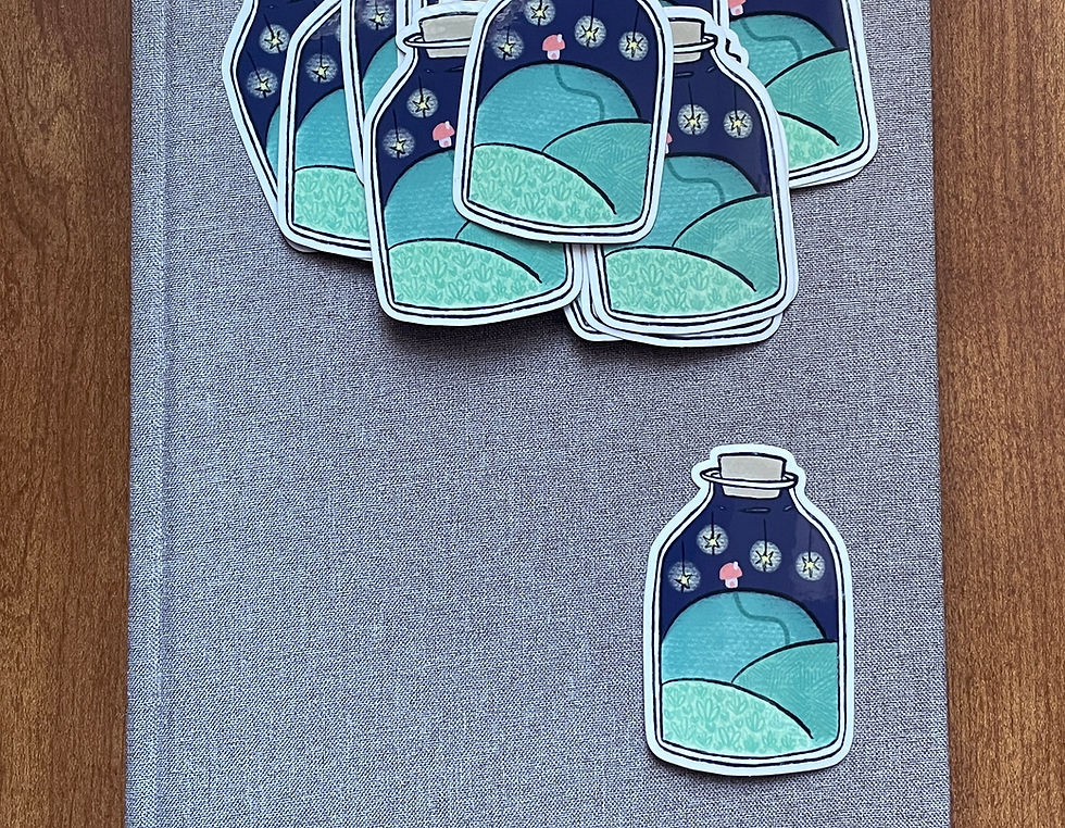 Thumbnail: Little World | Vinyl Sticker