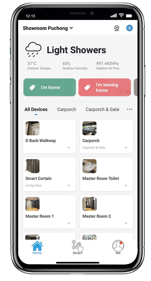 Smart Home Interface
