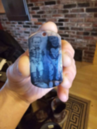 Personalized Dog Tag With Engraving /Picture