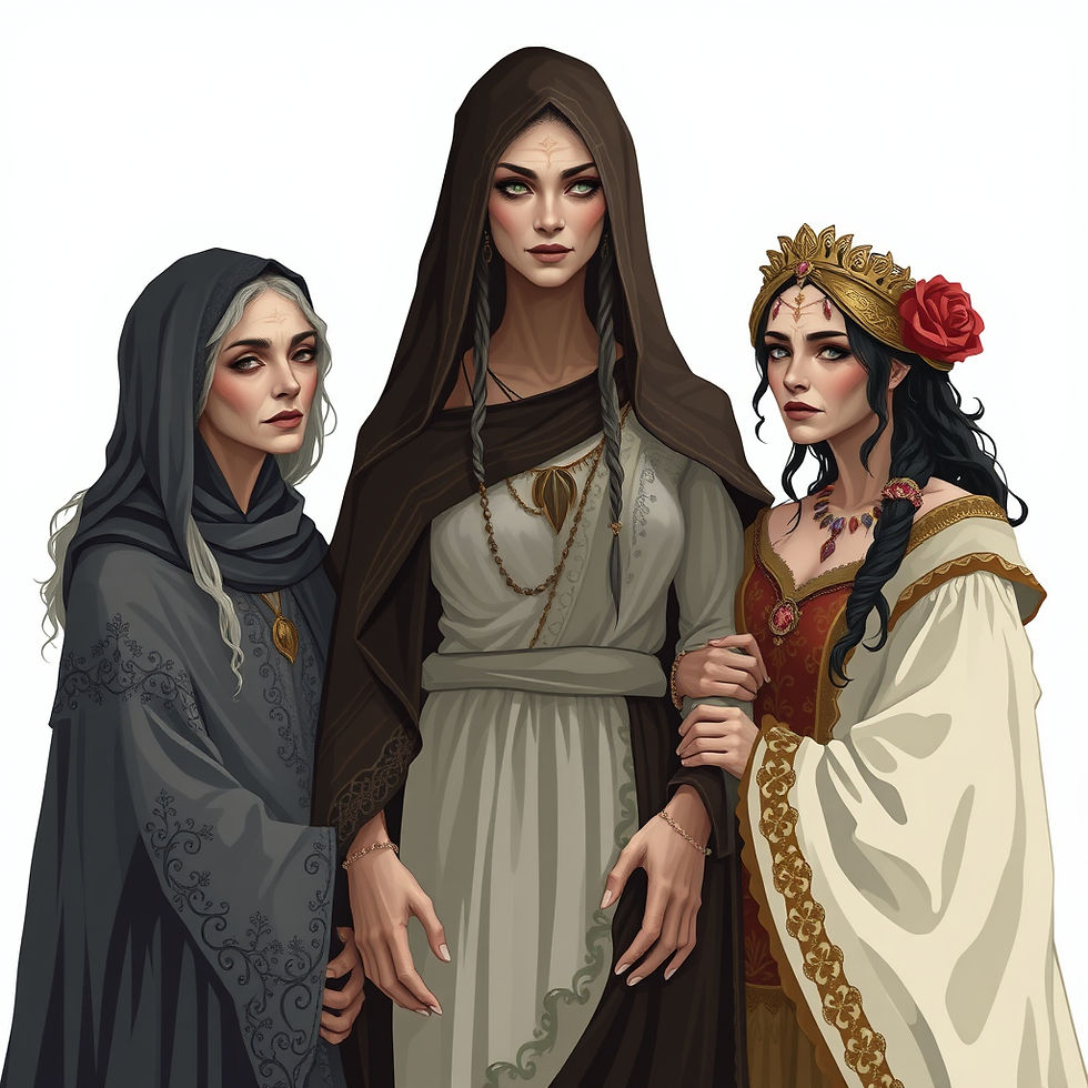 AI Prompt "Crone, Mother, Maiden"