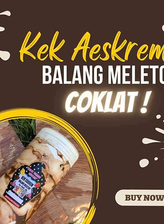 KEK BALANG AISKRIM CHOCOLATE
