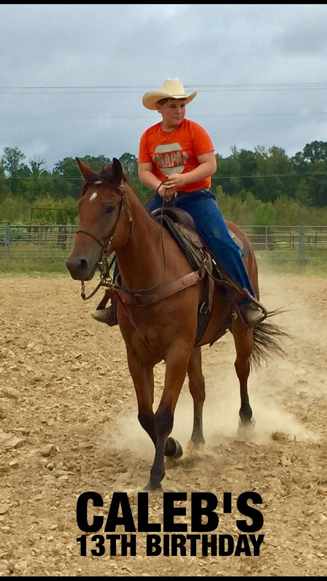 Caleb's 13th birthday