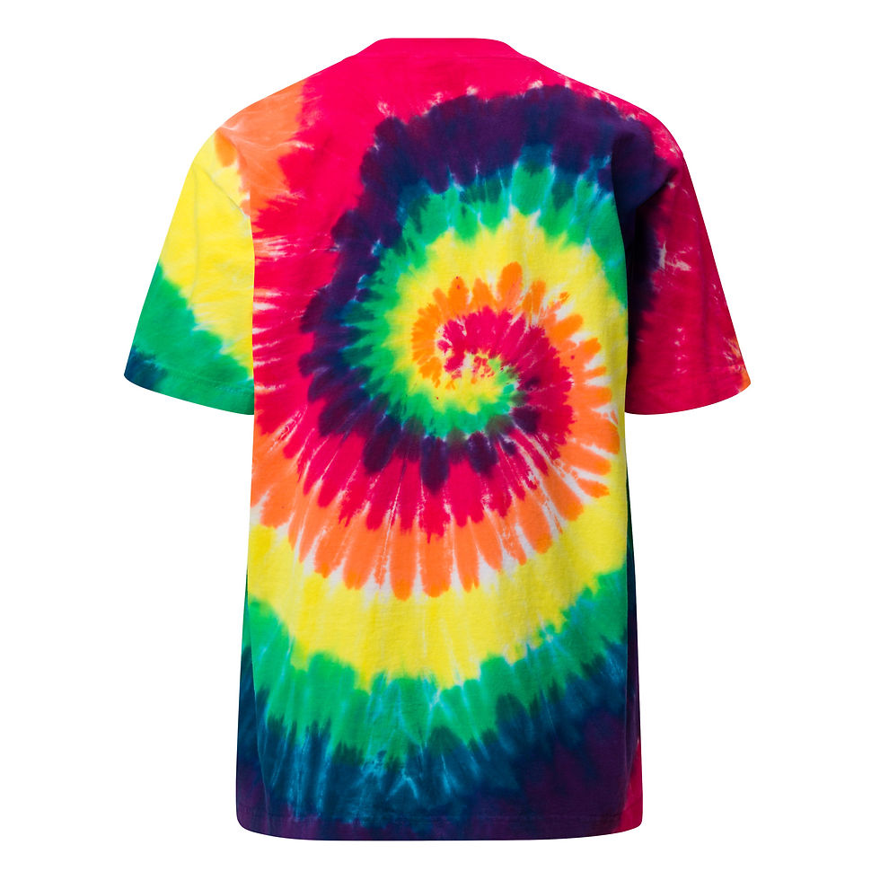 Thumbnail: Oversized tie-dye t-shirt