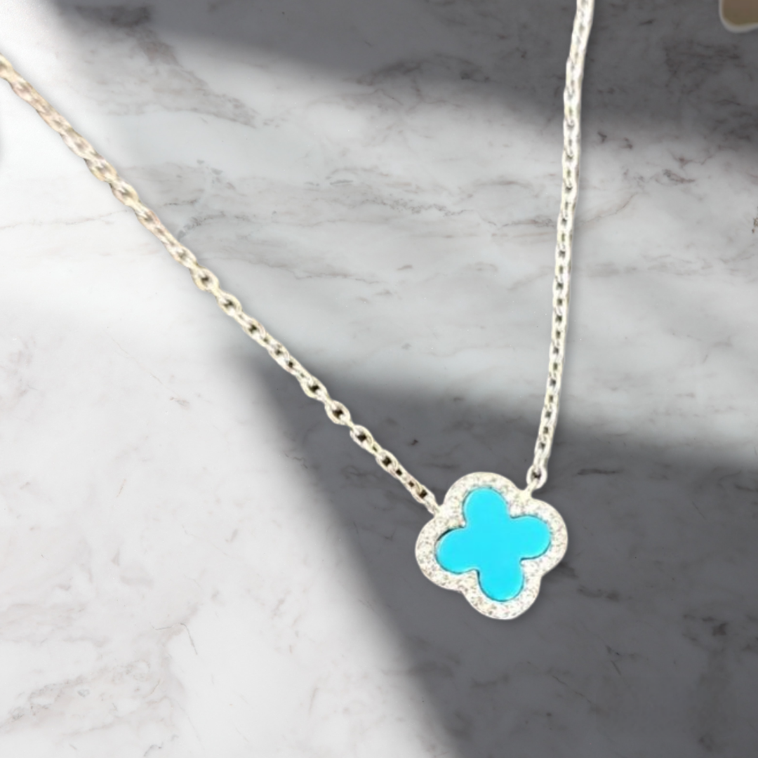 Van Cleef & Arpels Alhambra Vintage necklace in 925 Sterling Silver 