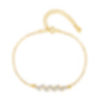 Miniature : Marquise Shape Silver Bracelet