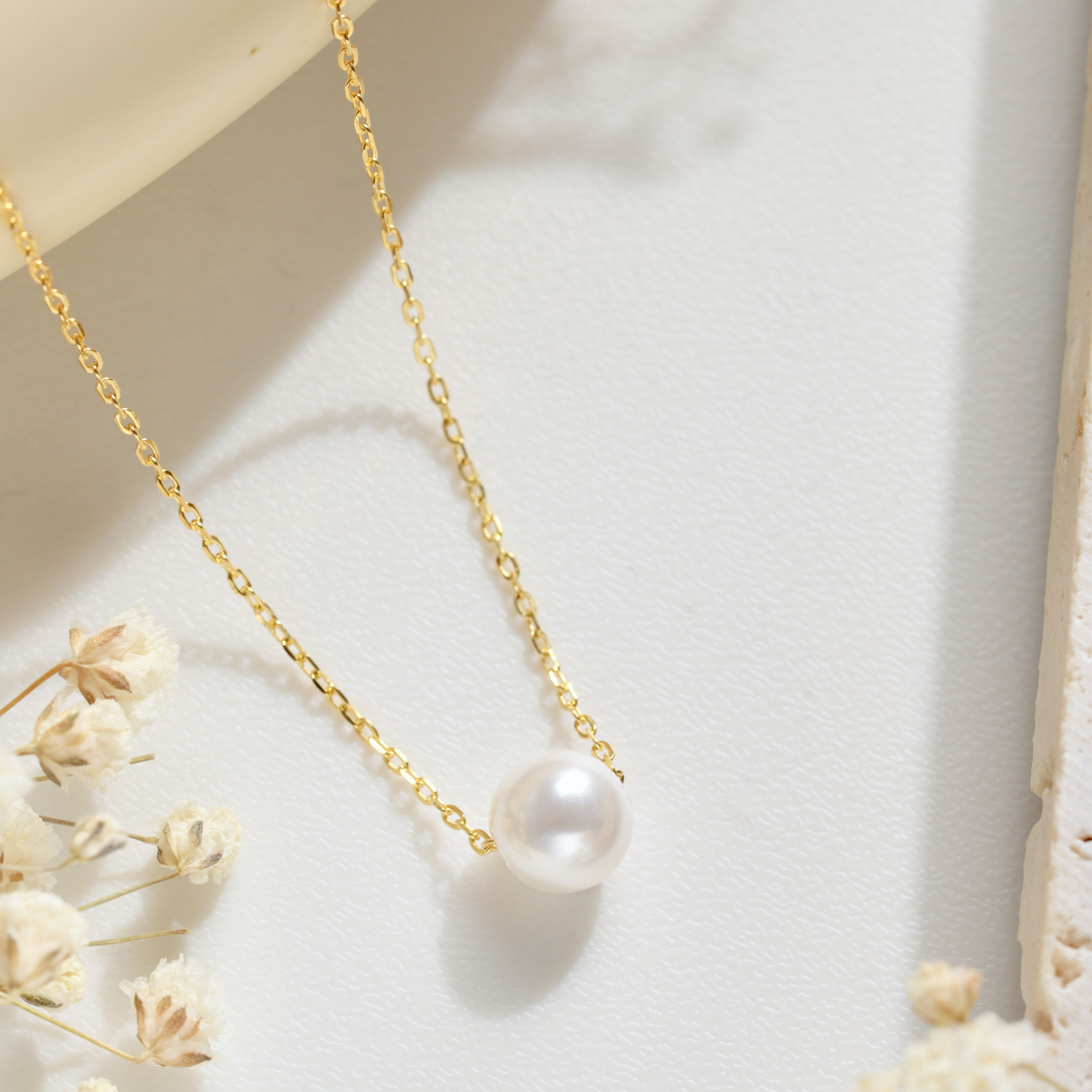 Pearl Silver Necklace