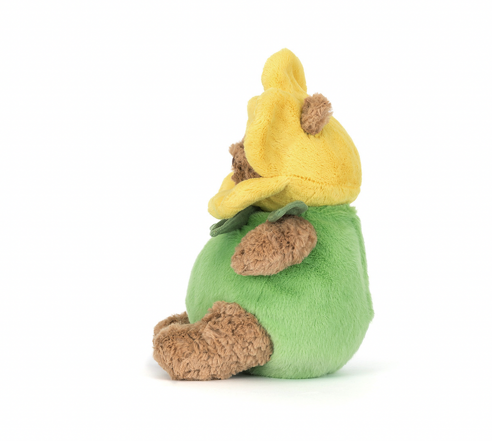 Thumbnail: Bartholomew Bear Daffodil Outfit side view