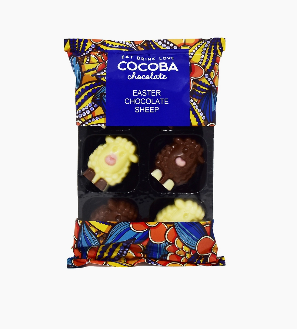 Easter Chocolate Sheep Truffles