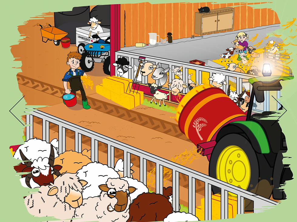 Thumbnail: Farmer In Training - Lambing Time Inside pages