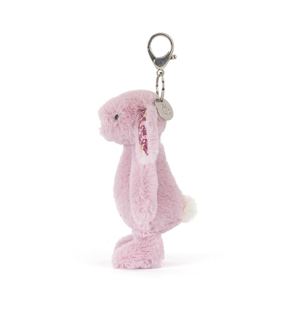 Thistlepop Blossom Bunny Bag Charm Side View