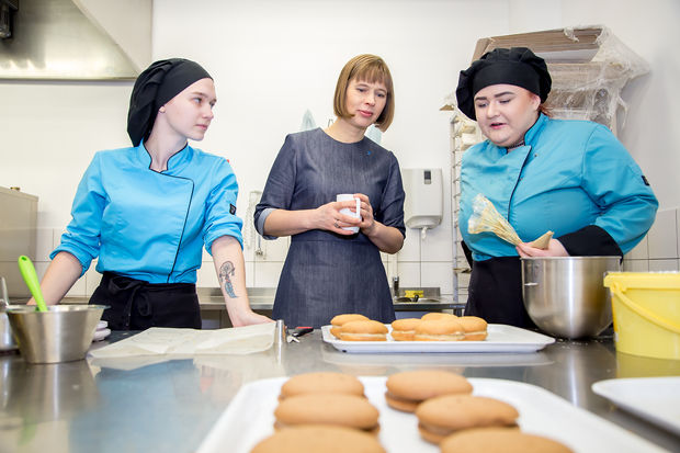 pressifotograaf - President Kersti Kaljulaid Pärnus