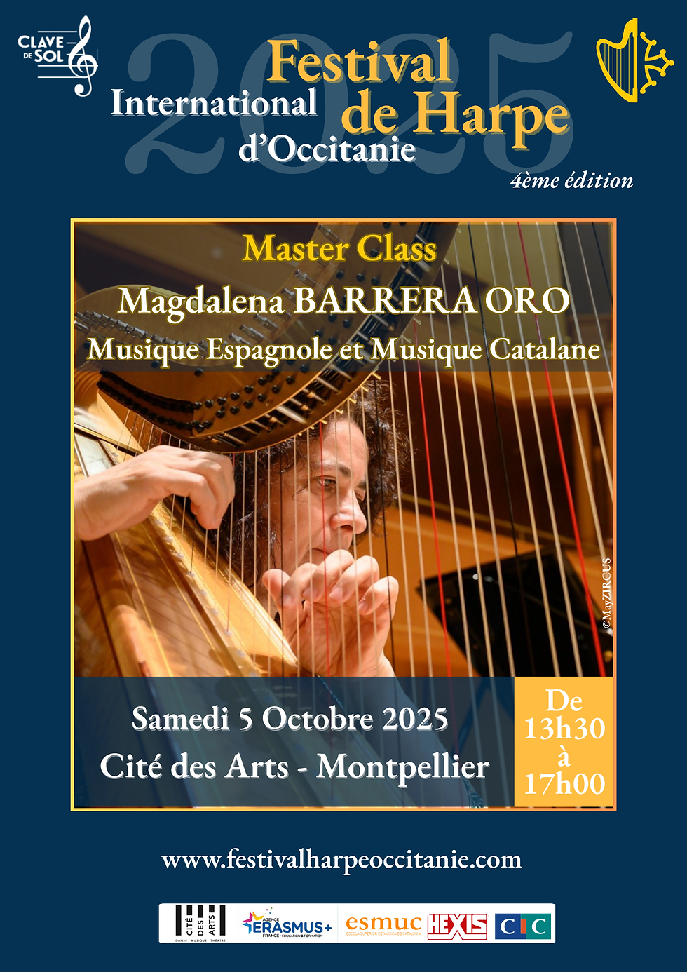 Master Class de Magdalena BARRERA ORO - Cité des Arts Montpellier