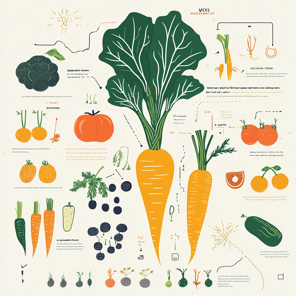 Beneficios vegetales dulces