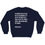 Thumbnail: Sweatshirt, Crewneck - English - Out of the miry clay