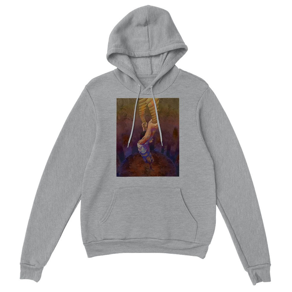 Thumbnail: Hoodie, Pullover - Spanish - Out of the miry clay