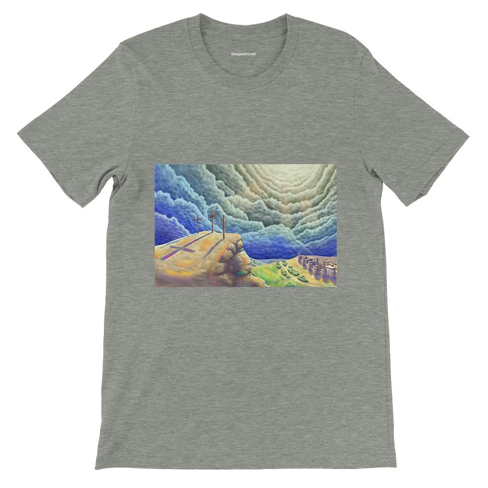 Thumbnail: T-Shirt, Crewneck - English - For god so loved the world