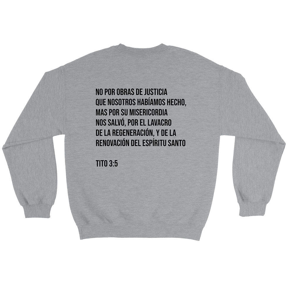 Thumbnail: Sweatshirt, Crewneck - Spanish - Like a dove