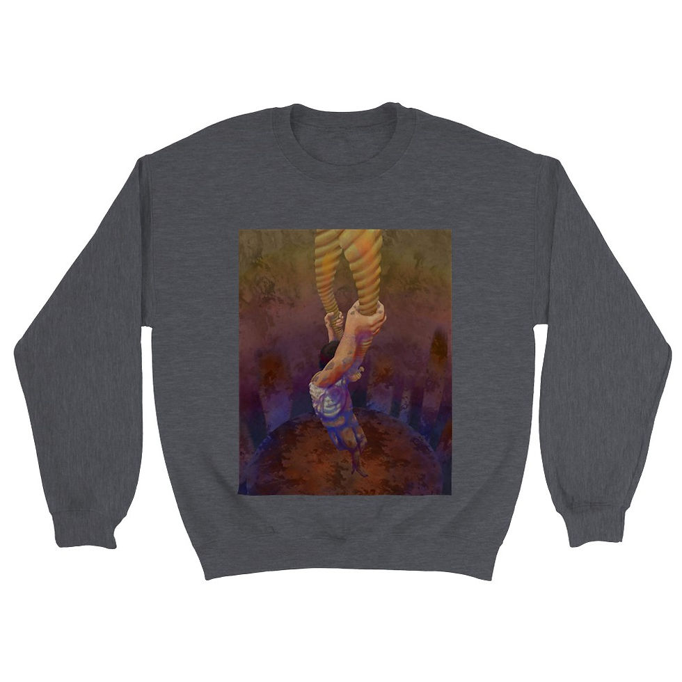 Miniatura: Sudadera, Cuello Redondo - Inglés - Sacado del lodo cenagoso