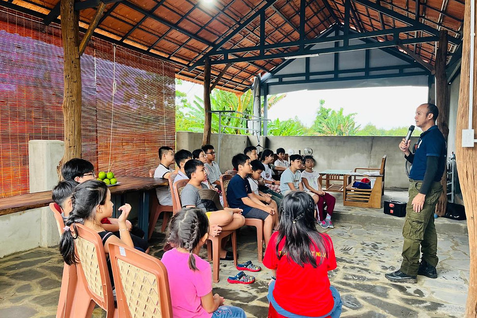 Vườn Quốc gia Cát Tiên và chương trình giáo dục trải nghiệm Alpha Camp Acamy