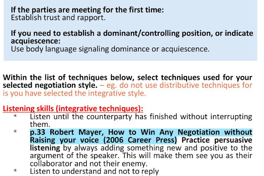 Thumbnail: LPC Negotiation and Case Analysis Revision Notes 2025