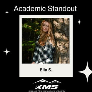 Academic Standout - Ella S.