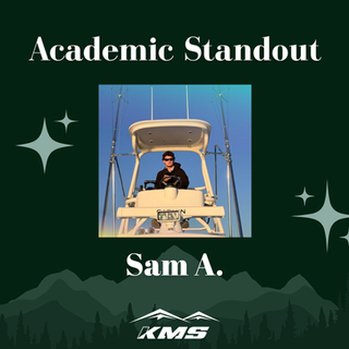 Academic Standout - Sam A.