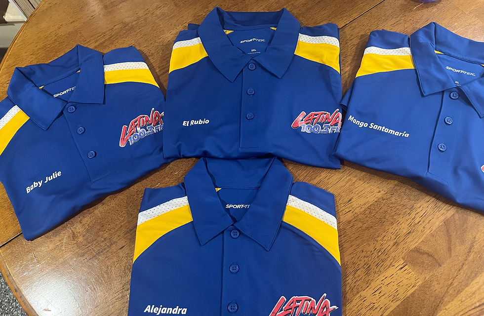 Polo Tricolor Printed