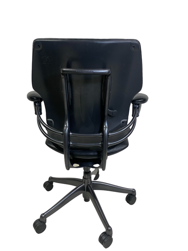 Humanscale Freedom Black Edition Leather RESEATED
