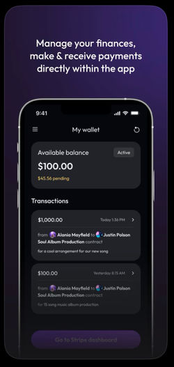 My Wallet Screen in Collab Universe
